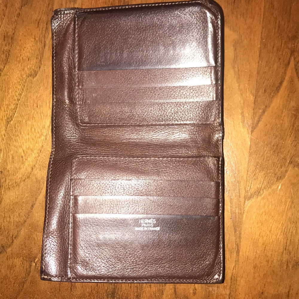 Hermès Men’s brown wallet